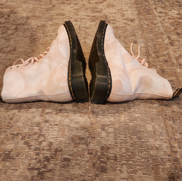 Pink Tie Dye Dr. Martens 9 Women - Picture 5 of 9